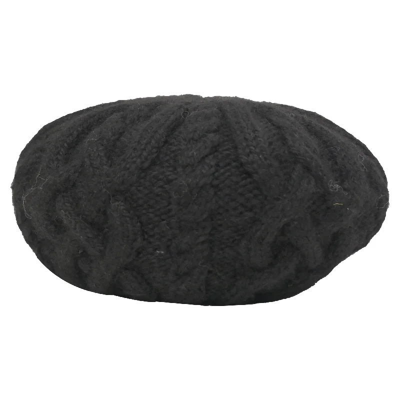 Eugenia Kim Jamie Alpaca Beret In Black Wool