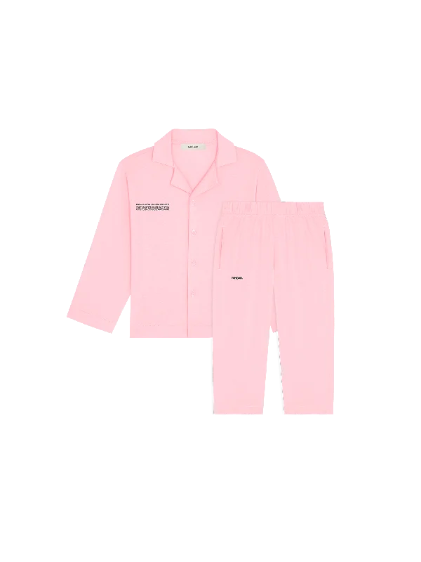 Kids' 365 Lightweight Long Playwear Set —magnolia pink