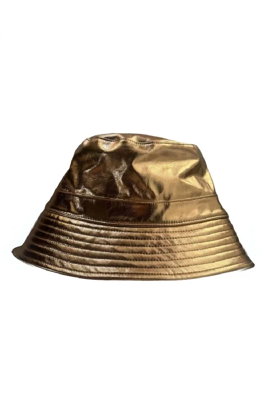 Rayne Hat In Gold