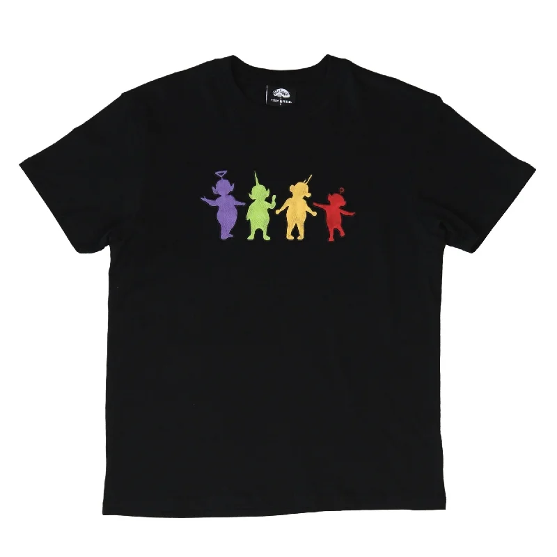 TF x Teletubbies Mesh Cut Out Tee