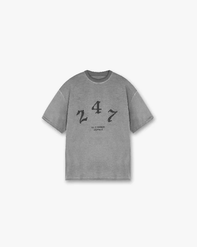 Vintage 247 Oversized T-Shirt - Smoke