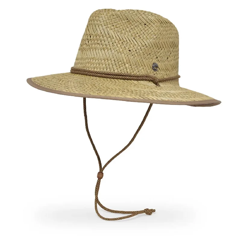 Women's Leisure Hat In Natural/brown