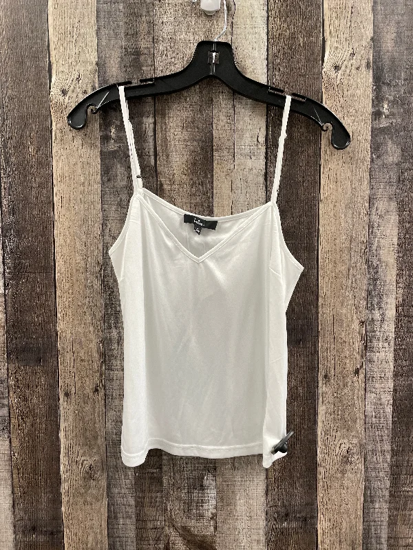 Top Sleeveless By Lulus In White, Size: S