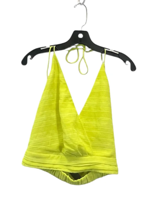 Top Sleeveless By Nbd In Yellow, Size: M