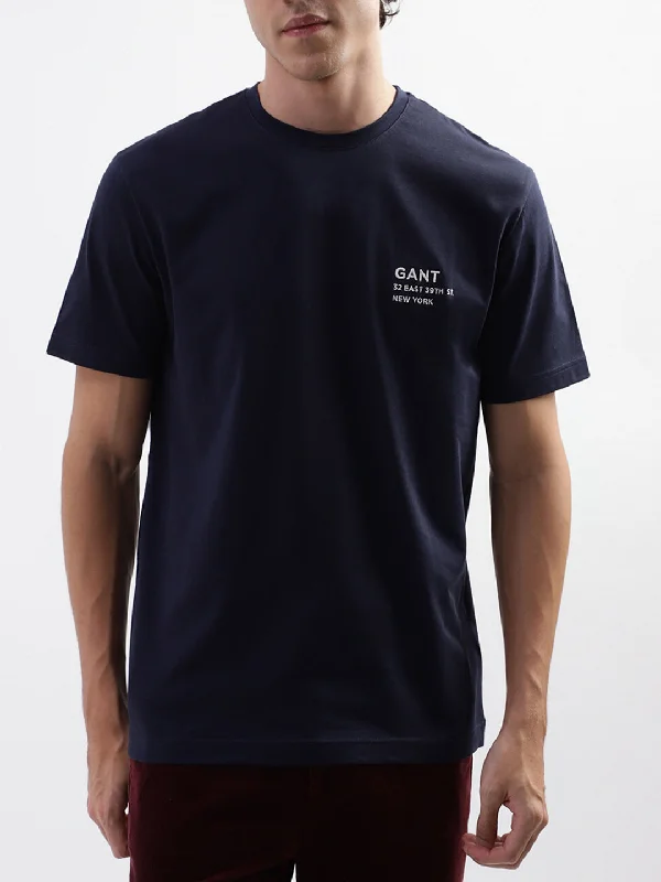 Gant Blue Relaxed Fit T-Shirt