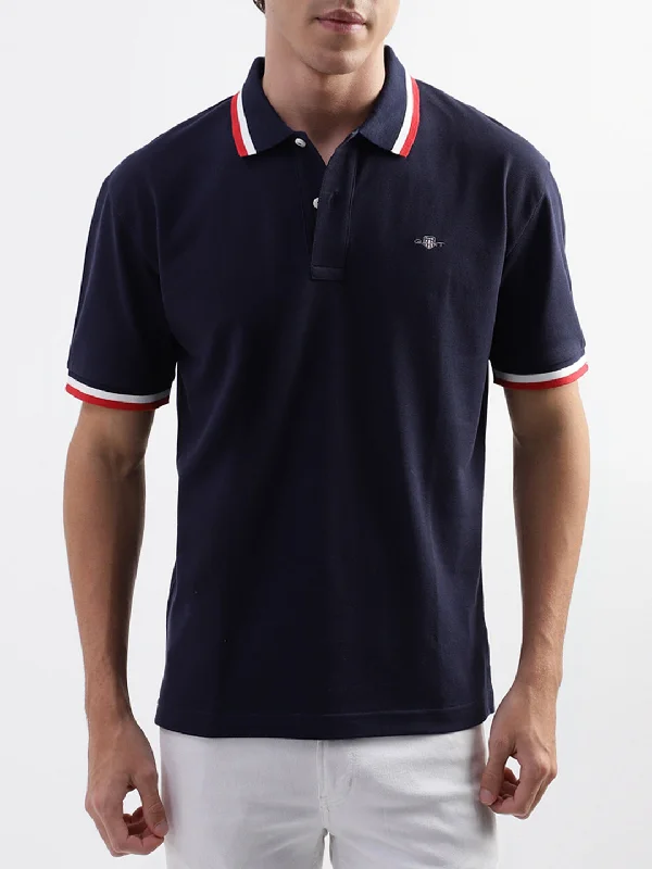 Gant Blue Relaxed Fit Polo T-Shirt