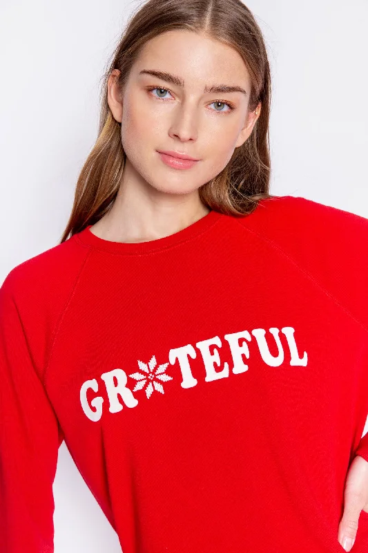 Grateful Happy Happy Joy Joy Long Sleeve