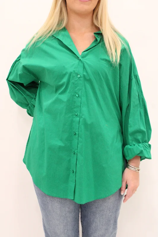 Volume Sleeve Long Shirt