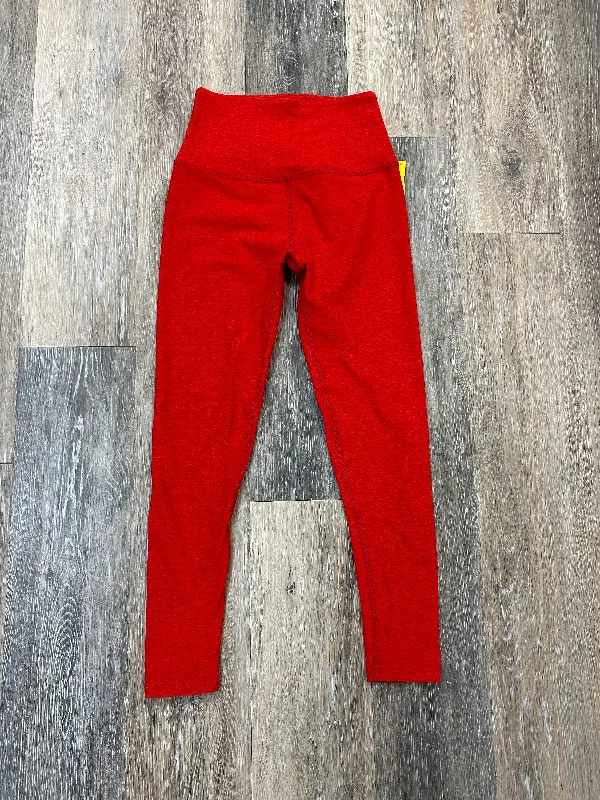 Athletic Pants By Beyond Yoga In Red, Size: S