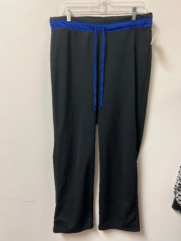 Athletic Pants By Kim Rogers In Black, Size: L