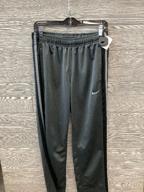 Athletic Pants By Nike In Grey, Size: S