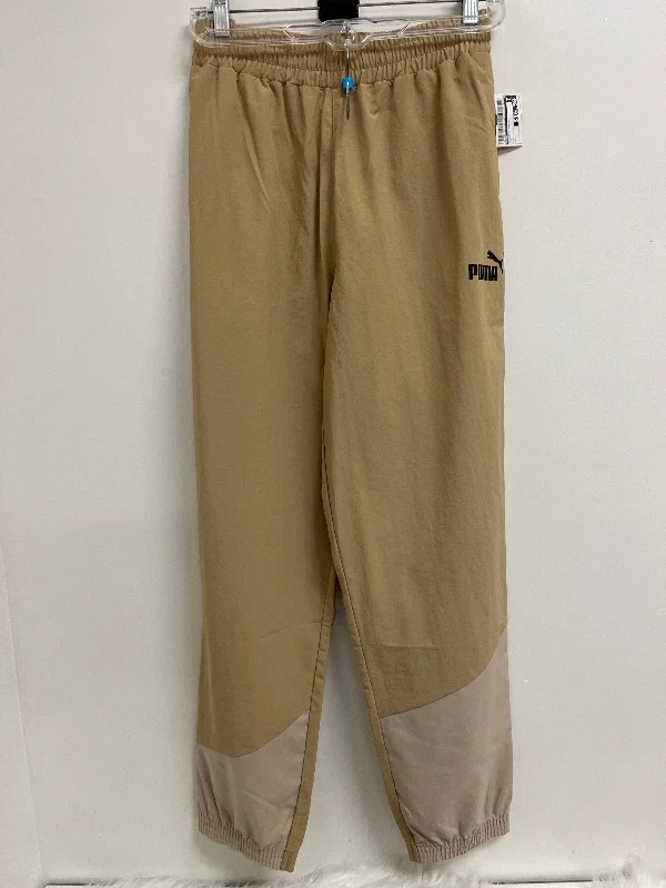 Athletic Pants By Puma In Tan, Size: L