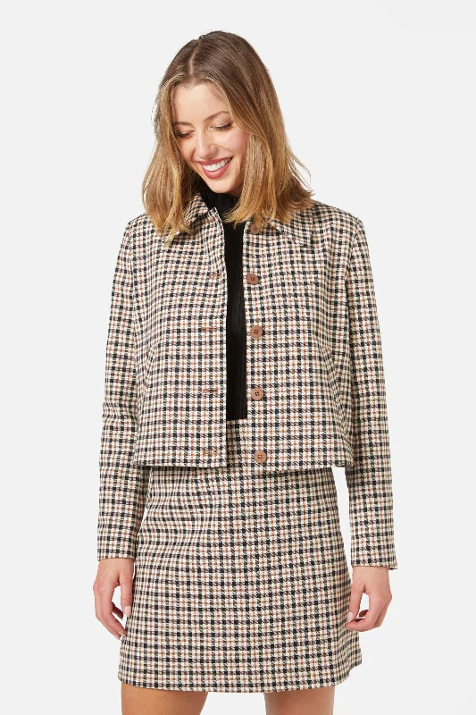 Claudia Check Jacket