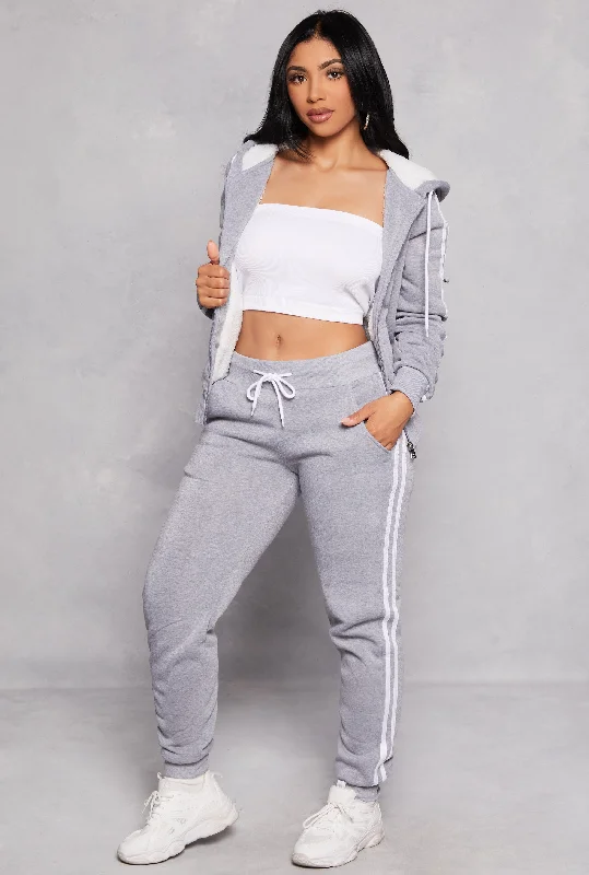 Varsity Stripe Drawstring Joggers