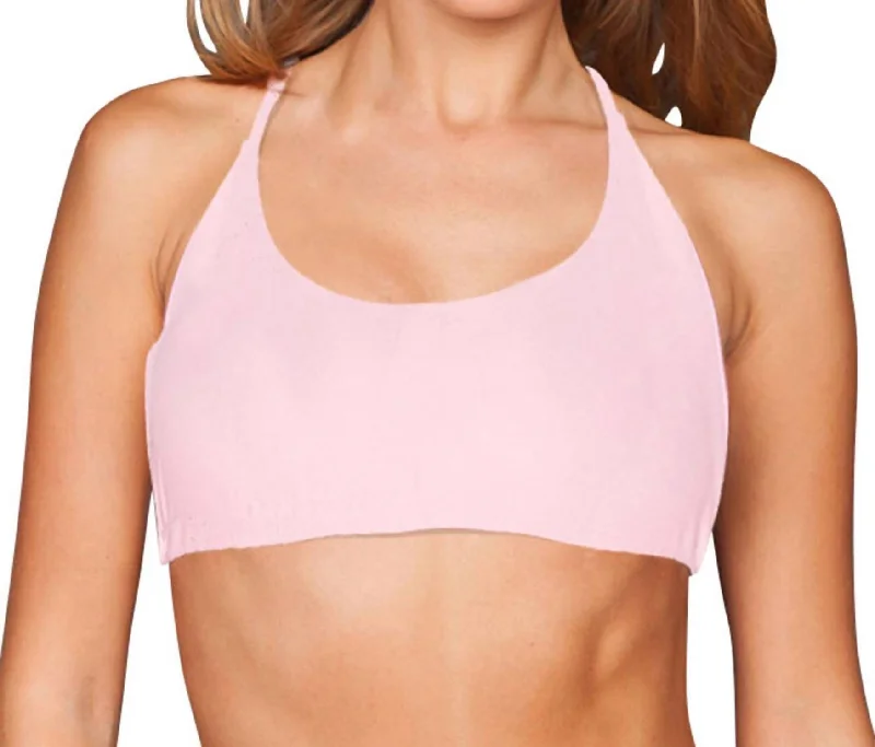 Big Island Bralette Bikini Top In Sfs Orchid