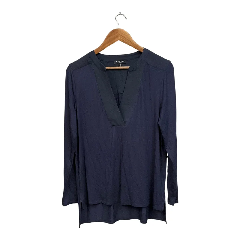 Top Long Sleeve By Kenneth Cole In Blue, Size: M