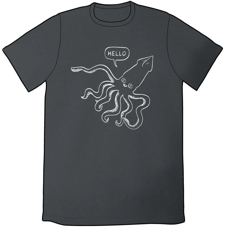 Hello Squid Shirt by Kate Beaton