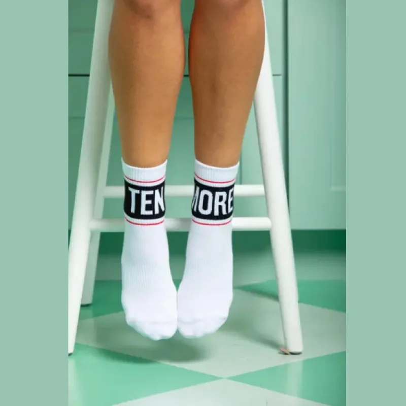 Crew Grip Socks - Ten More (Barre / Pilates)