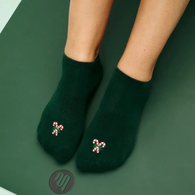 Classic Low Rise Grip Socks - Peppermint (Barre / Pilates)