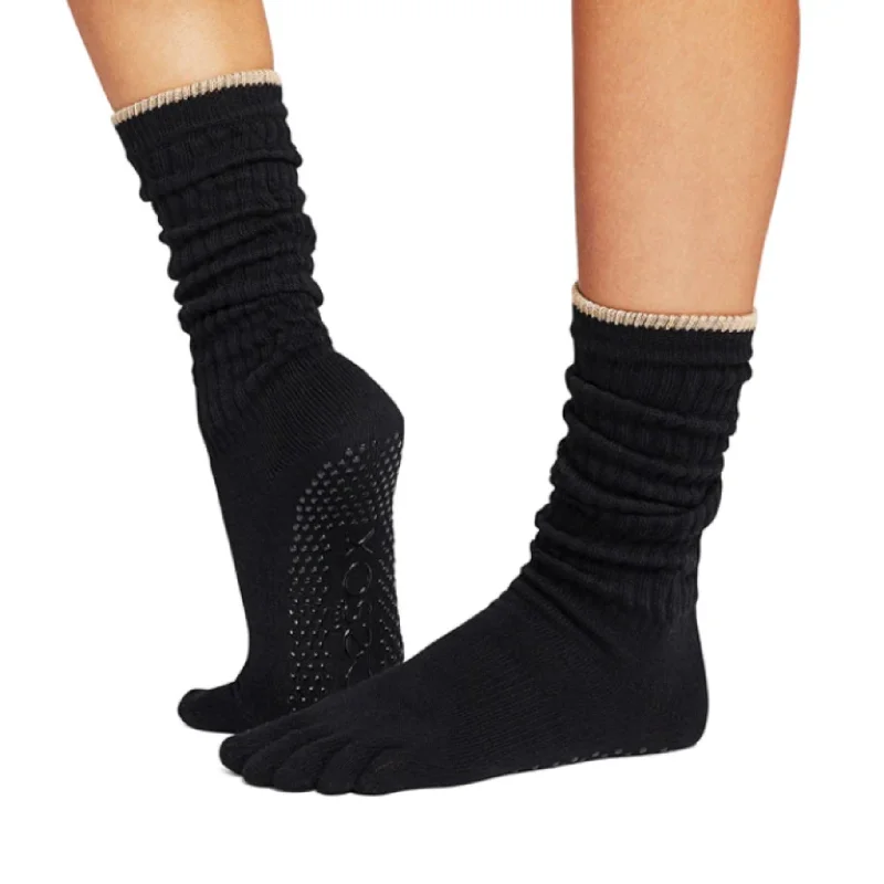 Full Toe Slouch Grip Socks (Barre / Pilates)