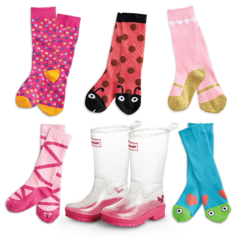 WellieWishers™ Wellies & Socks Set for Girls